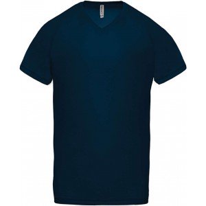 ProAct Férfi V-nyakú sportpóló, Sporty Navy, S