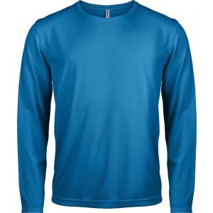 ProAct hosszúujjú férfi sportpóló, Aqua Blue, XL