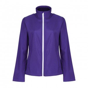 Regatta Ablaze női softshell dzseki, Vibrant Purple/Black, 3XL