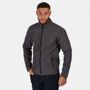 Regatta Octagon férfi dzseki, Seal Grey/Black, 3XL