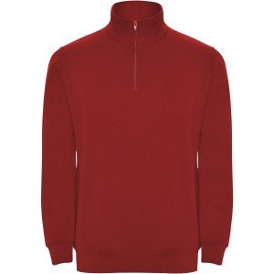 Roly Aneto negyedcipzáros pulóver, Red, XL