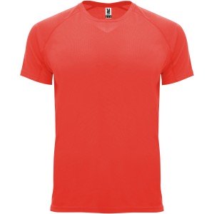 Roly Bahrain gyerek sportpóló, Fluor Coral, 12