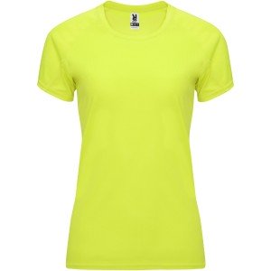 Roly Bahrain női sportpóló, Fluor Yellow, 2XL