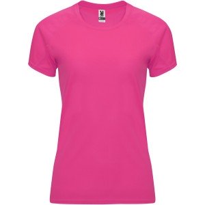 Roly Bahrain női sportpóló, Pink Fluor, 2XL