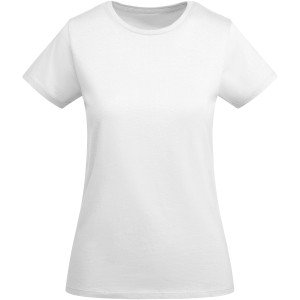 Roly Breda női organikus pamut póló, White, 3XL