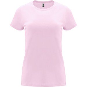 Roly Capri női pamutpóló, Light pink, 3XL