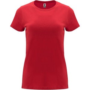 Roly Capri női pamutpóló, Red, M