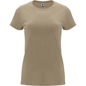 Roly Capri női pamutpóló, Sand, M