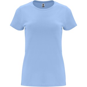 Roly Capri női pamutpóló, Sky blue, 3XL