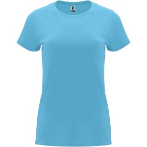 Roly Capri női pamutpóló, Turquois, 3XL