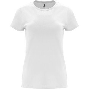 Roly Capri női pamutpóló, White, 3XL