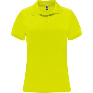 Roly Monzha női sportpóló, Fluor Yellow, 2XL