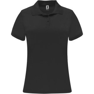 Roly Monzha női sportpóló, Solid black, S