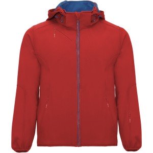 Roly Siberia uniszex softshell dzseki, Red, S
