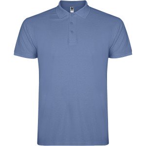 Roly Star férfi piképóló, Riviera Blue, 2XL