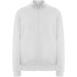 Roly Ulan uniszex cipzáros pulóver, White, S