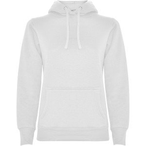 Roly Urban női kapucnis pulóver, White, S