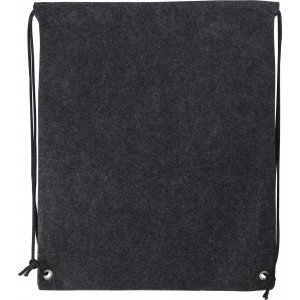 RPET filc tornazsák, sötétszürke