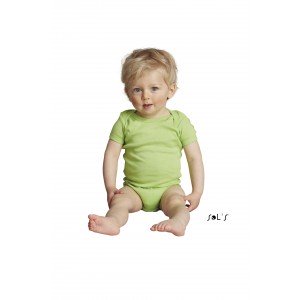 Sols Bambino baba body, Apple Green, 18/23M