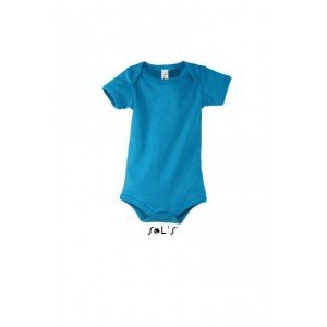 Sols Bambino baba body, Aqua, 12/18M