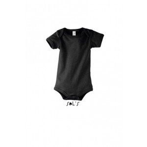 Sols Bambino baba body, Black, 3/6M
