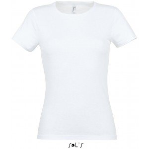 Sols Miss női póló, White, XL
