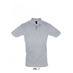 Sols Perfect férfi piképóló, Grey Melange, 4XL