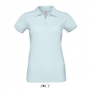 Sols Perfect női piképóló, Creamy Blue, S