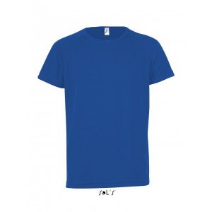 Sols raglánujjú gyerek sportpóló, Royal Blue, 8A