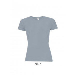 Sols Sporty raglánujjas női póló, Pure Grey, XL