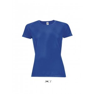 Sols Sporty raglánujjas női póló, Royal Blue, XS