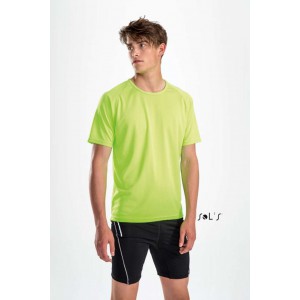 Sols Sporty raglánujjú póló, Forest Green, S