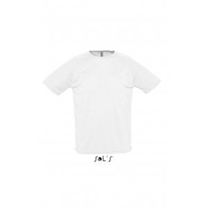Sols Sporty raglánujjú póló, White, L
