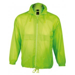 Sols Surf uniszex széldzseki, Neon Lime, S