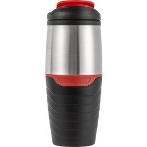 Termoszpohár, fekete/ezüst