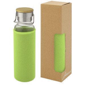 Thor üvegpalack neoprén tokkal, 660 ml, lime