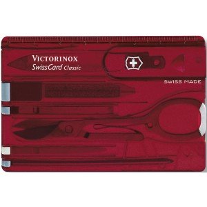 Victorinox SwissCard Classic szerszám, piros